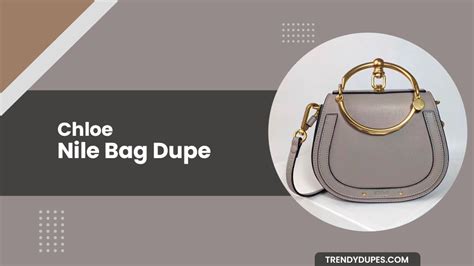 chloe nile handbag dupe|paddington bag by chloe.